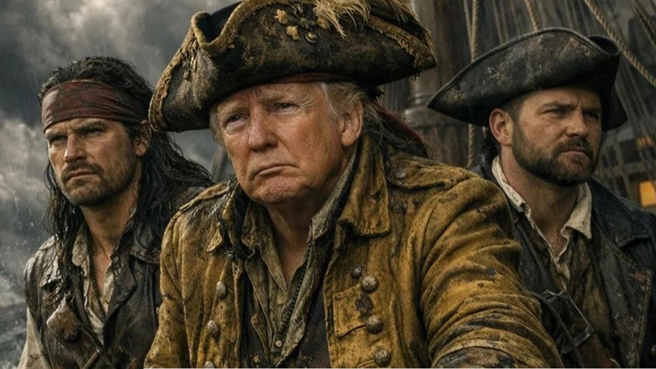 পারস্য উপসাগরে ‘হতভাগা জলদস্যু’ ট্রাম্প!